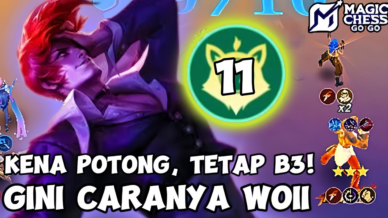 HARI HARI KENA POTONG!! PUTAR OTAK TIBA TIBA B3!! CARA BERMAIN COMANDDER LUO YI