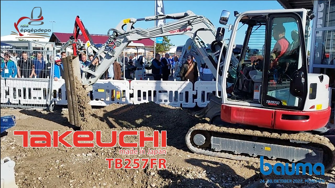 Takeuchi TB257FR - BAUMA 2022