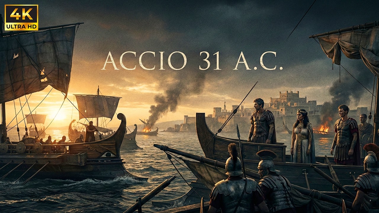 La Batalla Que Enfrentó al Imperio Romano – Octavio Contra Marco Antonio: La Batalla De Accio