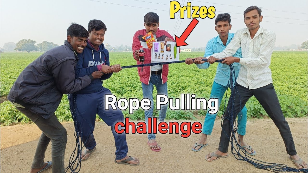 Rope Pulling Challenge | Challenge gone wrong | 100 % real