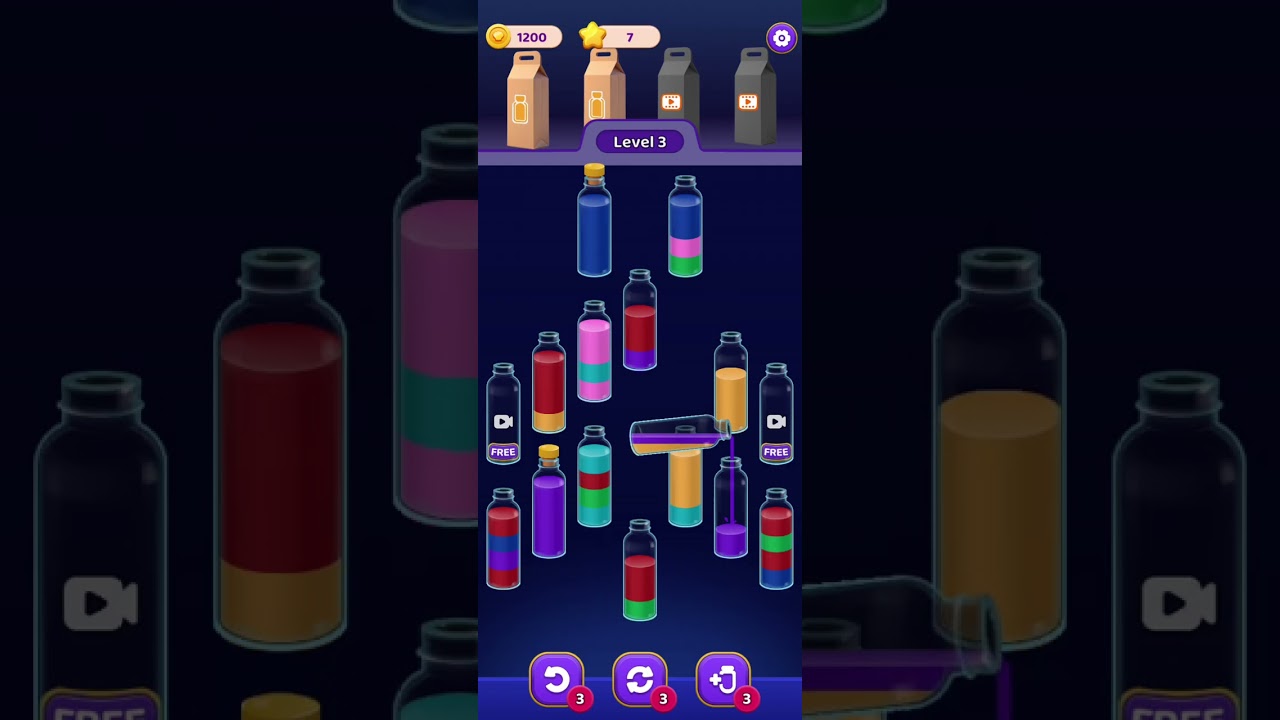 Water Sort Puzzle, Water Puzzle Game, Water Color Sorting Game, Liquid Sorting Puzzle, Water