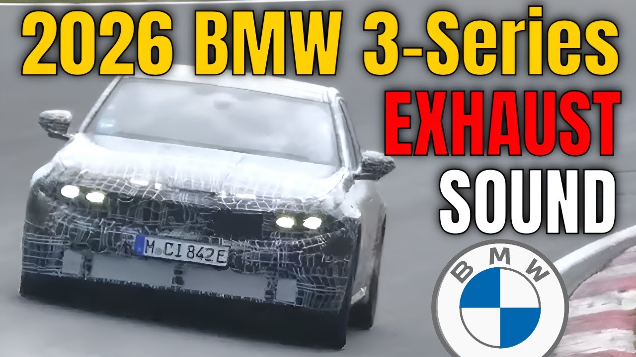 2026 BMW 3 Series Internal Combustion Engine Exhaust Sound