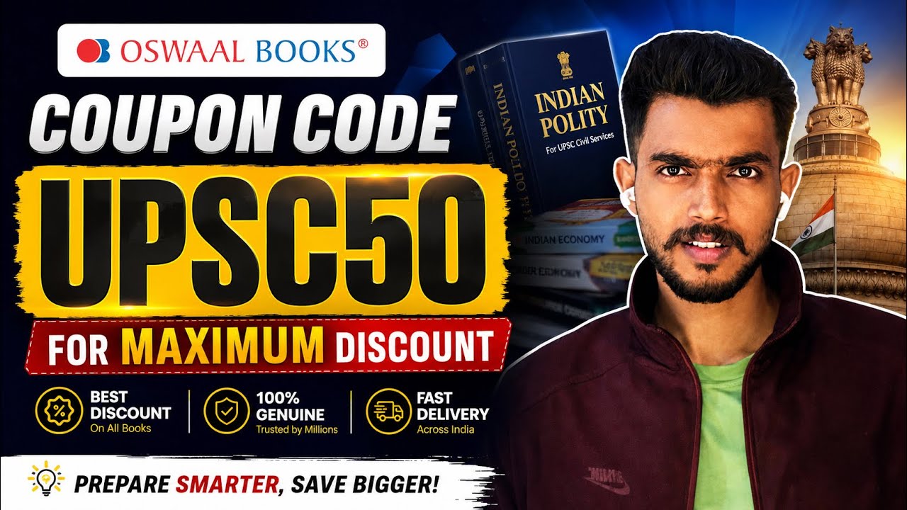 Oswaal Coupon Code 2026 | Get Maximum Discount on Oswaal Books & Courses | Latest Offer Today