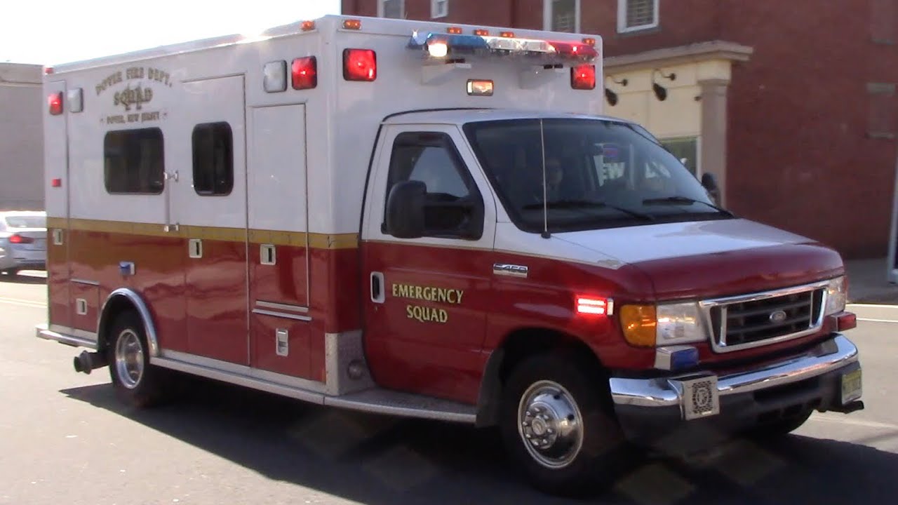 Dover Fire Department Squad 11 And Police Car 497 Responding 5-21-19