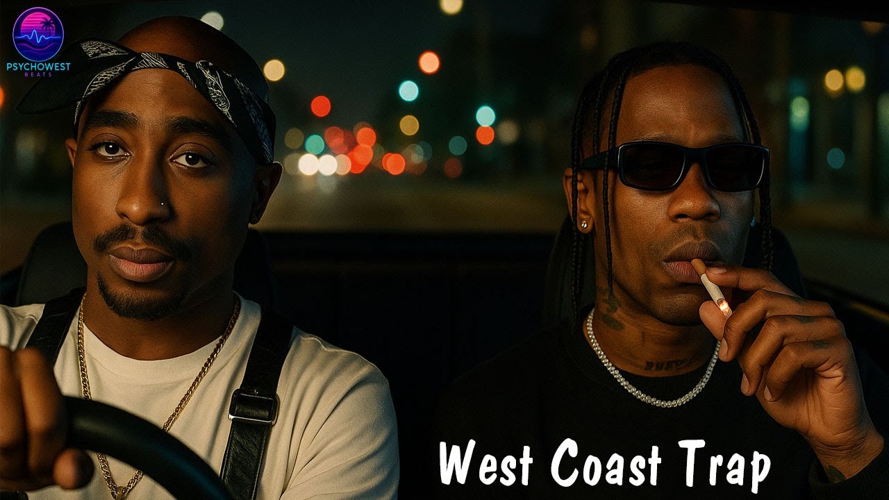 🌃West Coast Trap Psychedelic: Travis Scott ft. 2Pac | New Songs Playlist🎸