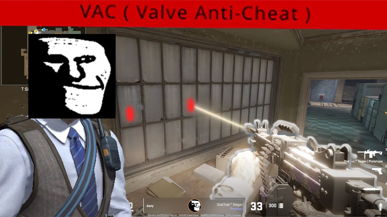 VAC Wallbangs on Train