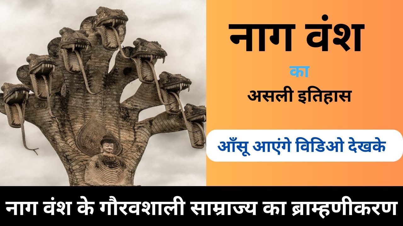 नाग वंश का इतिहास | नाग साम्राज्य का ब्राम्हणीकरण | नागों का बुद्ध से संबंध #viral #history