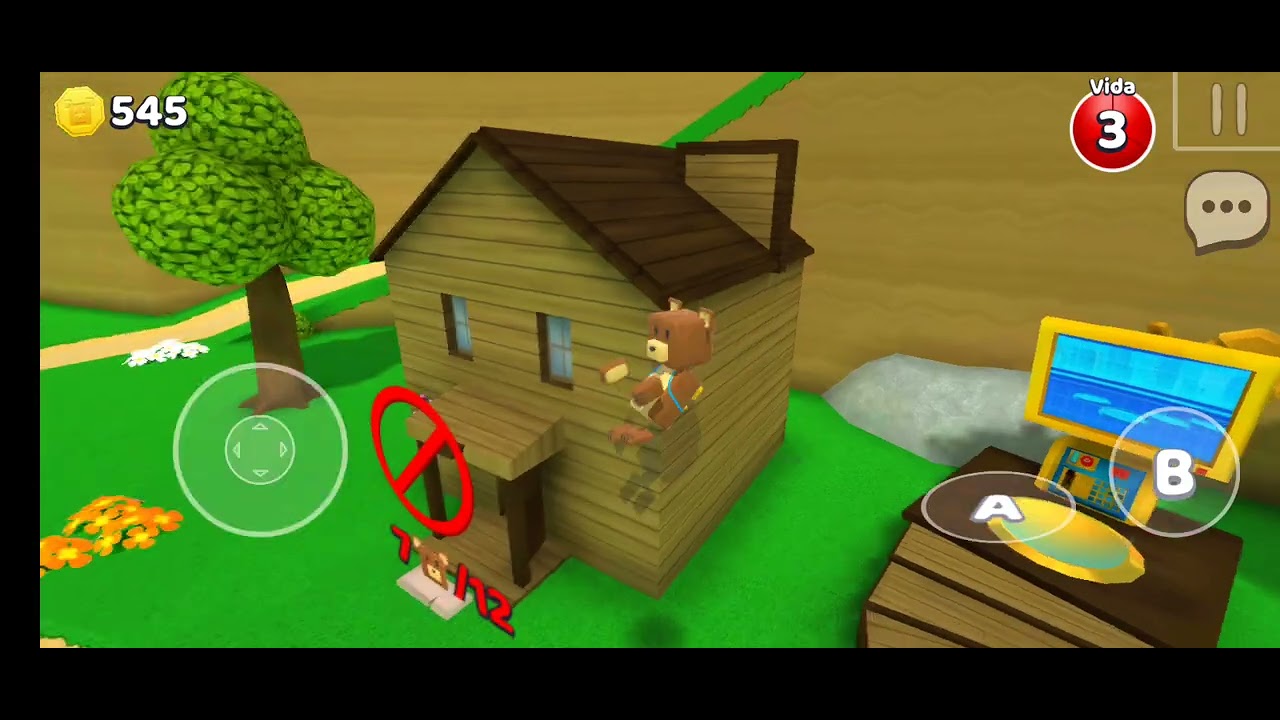 Jugando súper bear adventure