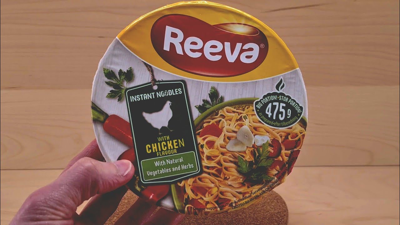 Reeva Instant Noodles with Chicken Flavour - Random Reviews