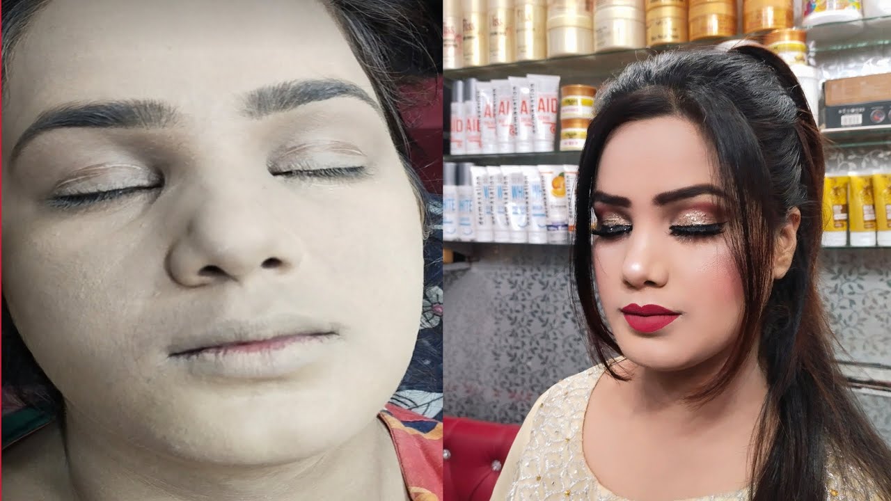 party makeup tutorial/ Soft makeup