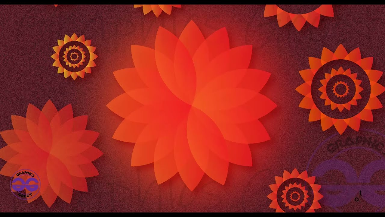Flower Pattern Tutorial | adobe illustrator | graphics Designing | graphics groot | easy Tutorial |