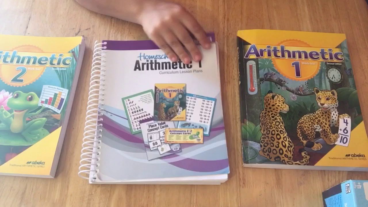Adding to our Math Curriculum: Abeka Arithmetic 1 & 2