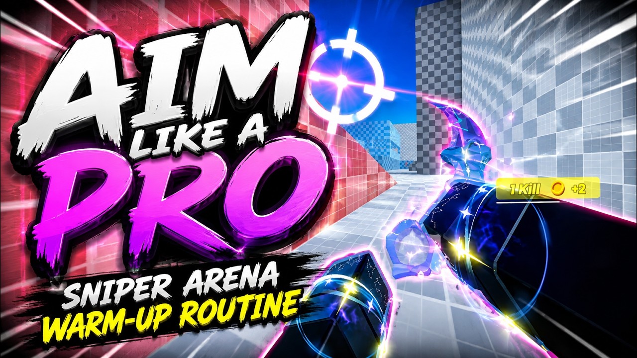 Стань профессионалом в Sniper Arena! 🎯 Моя разминка (Туториал)