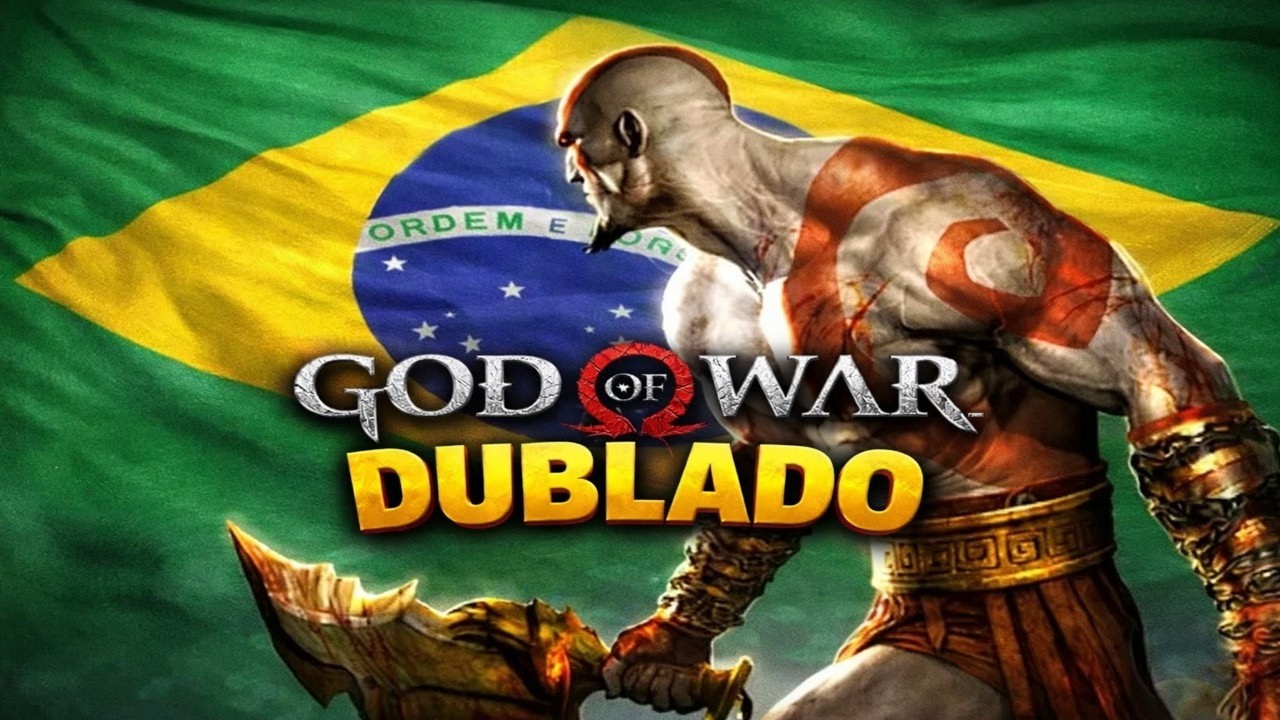 GOD OF WAR DUBLADO PELA STR!!! VAMOS HOMENS ⚔