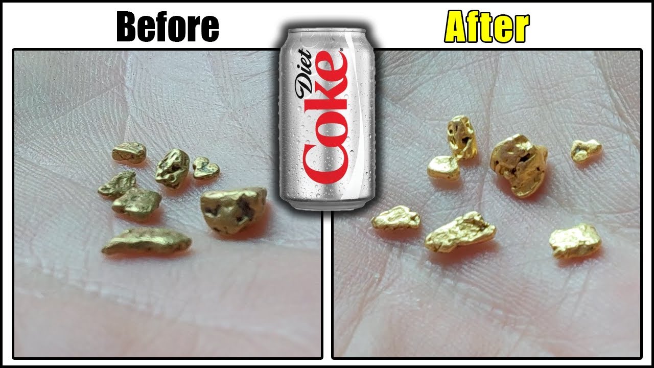 How to Clean Gold With Coke