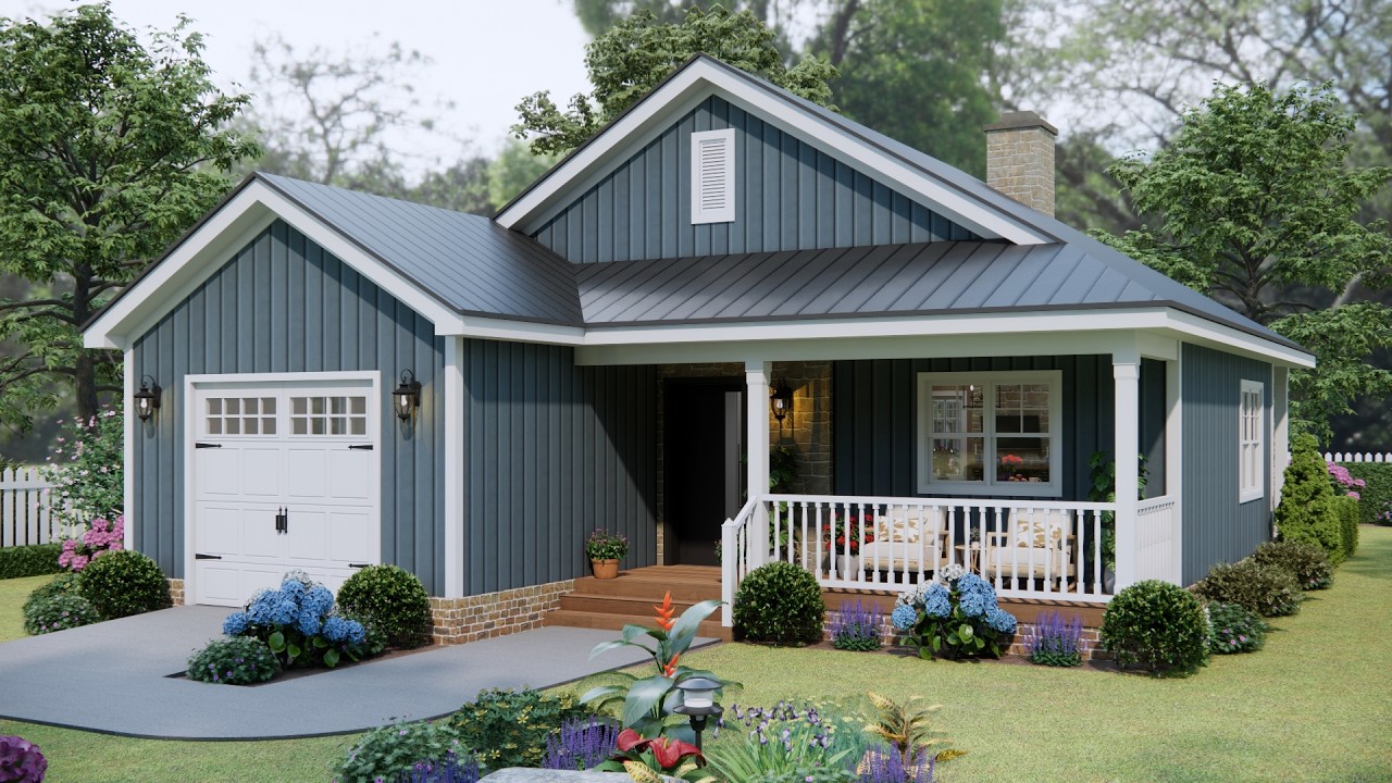 Perfect Small House | Charming Design & Comfortable Living