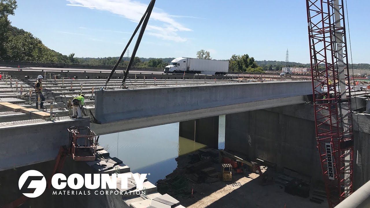 Advantages of Prestress Concrete Bridge Girders   I 44 Meramec River Bridge Project Feature