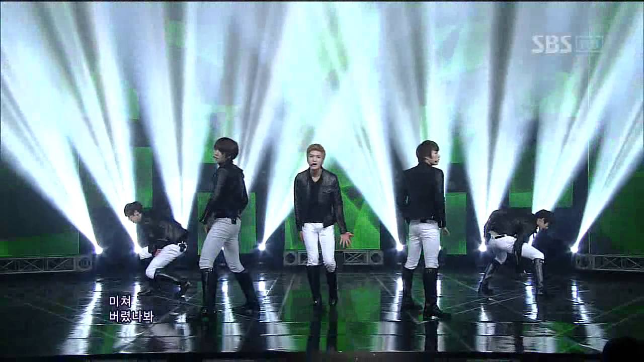 X-5 - Dangerous (X-5-댄저러스) @SBS Inkigayo 인기가요 20120108