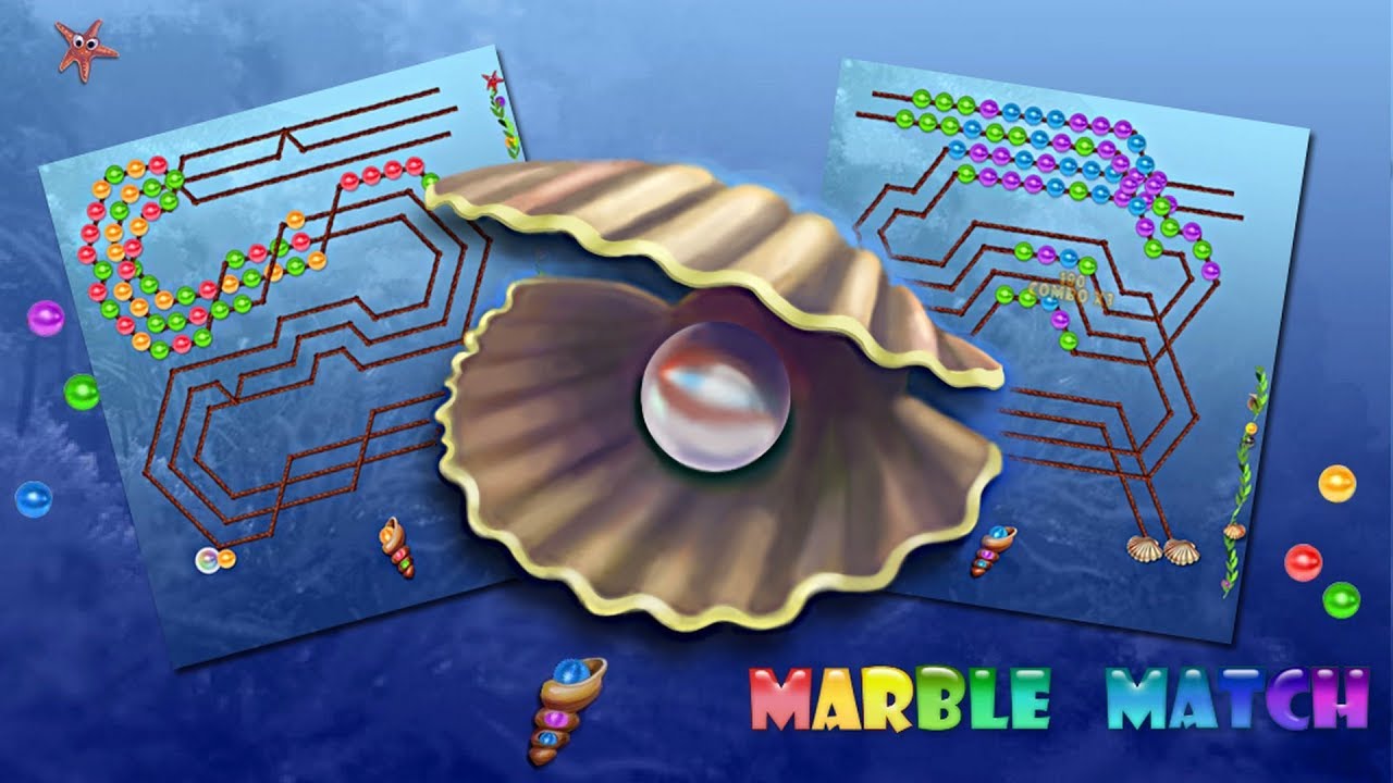 Marble Match: Under the Sea is a fun marble popper game in the beautiful underwater setting!
