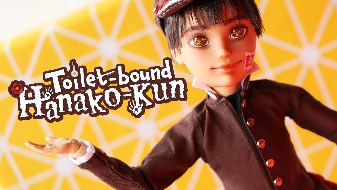 TOILET BOUND HANAKO-KUN 👻 | Creepy stories time | Custom doll | PIXIENATORY