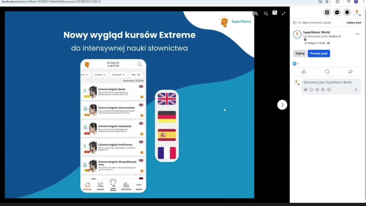 Kursy Extreme - przegląd zmian | Poranek SuperMemo