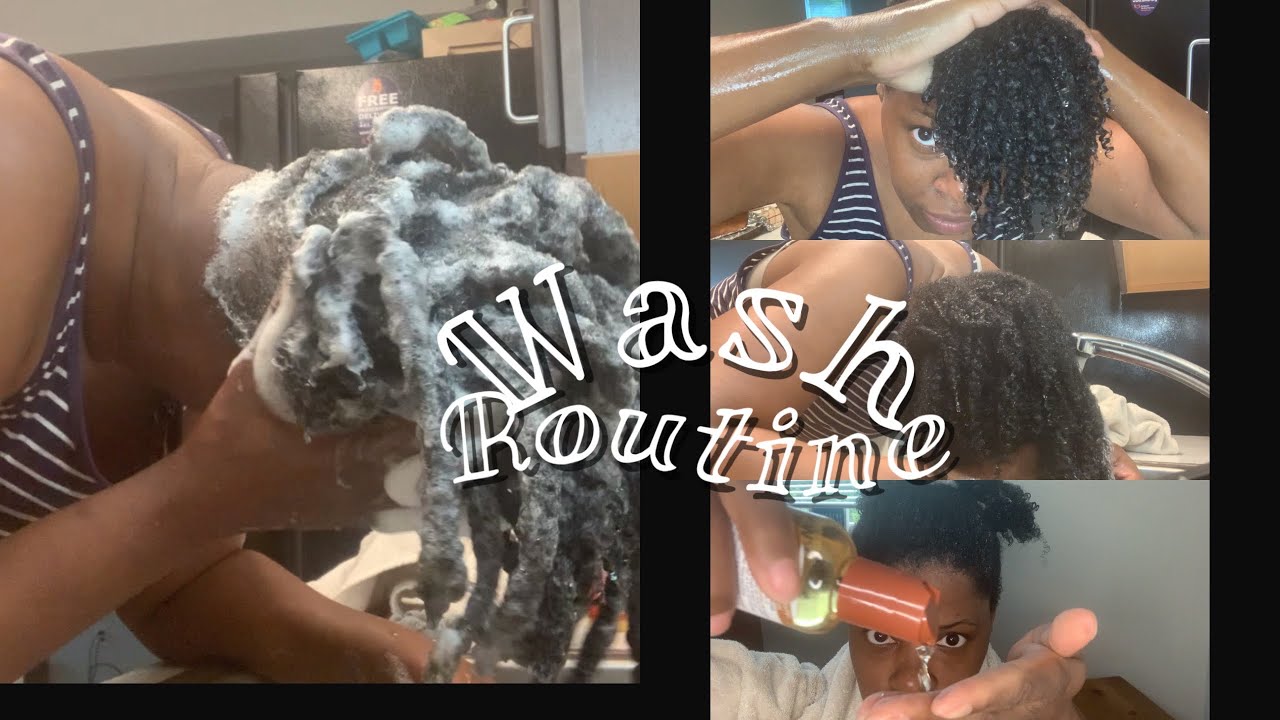 Sink Washing my (Twist)#naturalhaircare #washday