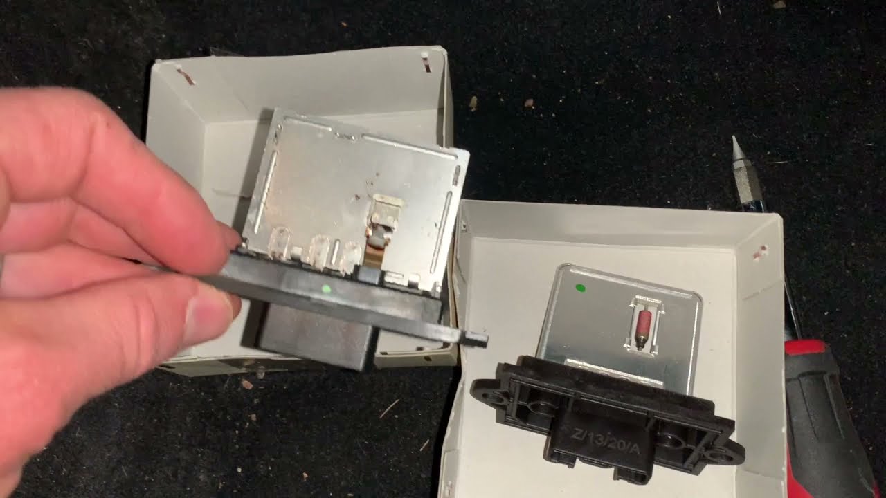 How to replace your Blower Motor Resistor, 2009 Subaru Forester