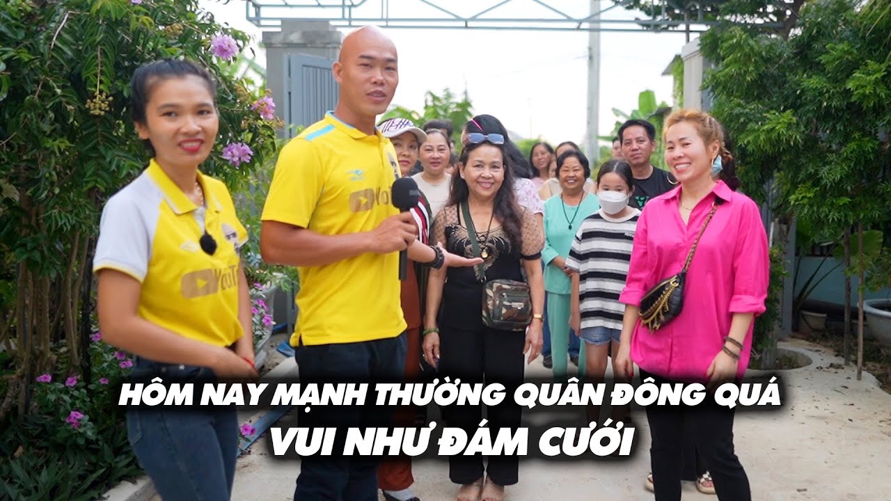 HÔM NAY VUI NHƯ NGÀY CƯỚI , MẠNH THƯỜNG QUÂN TÌM TỚI NHÀ THÉP TÀI TRỢ CHUYẾN XE SỐ 25