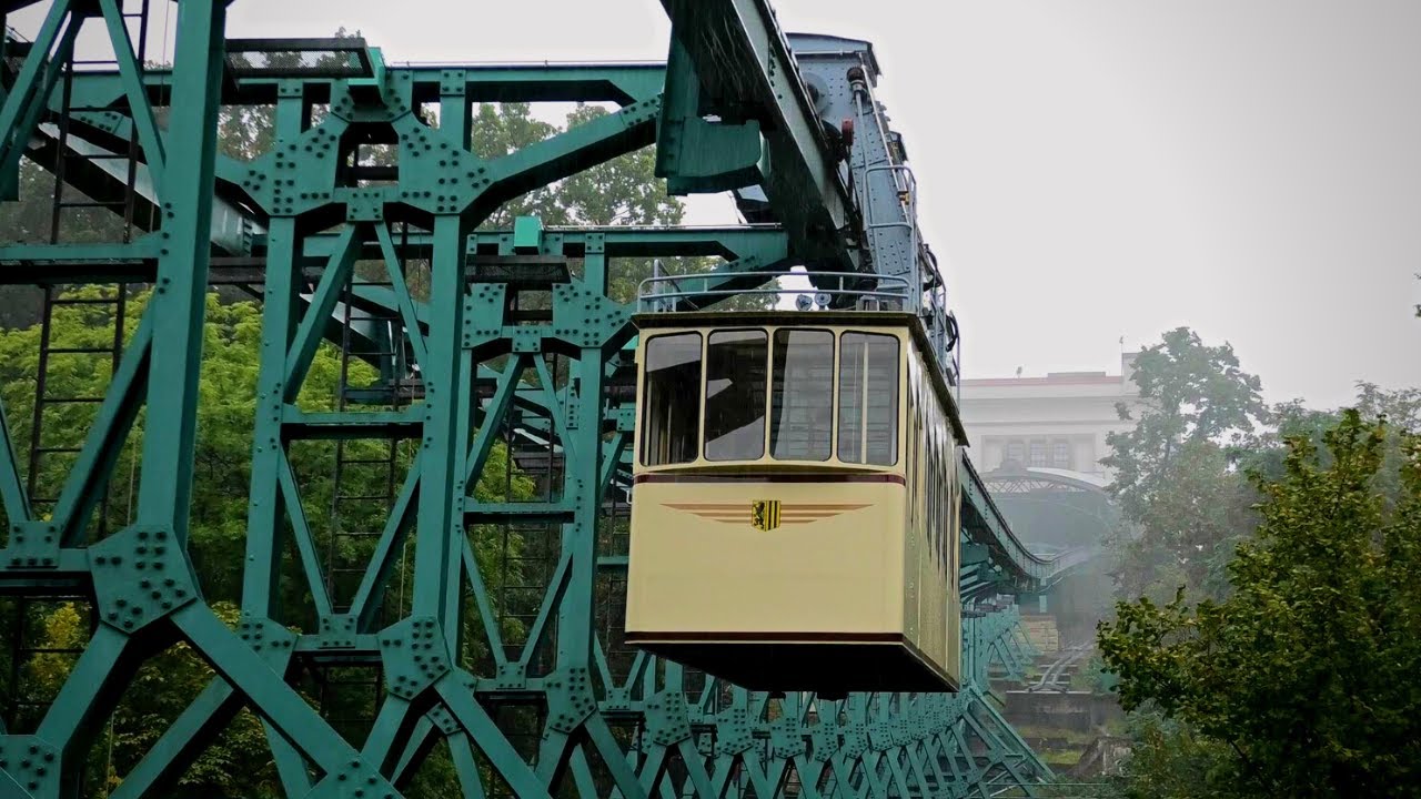 Подвесной фуникулер? Dresden Schwebebahn 🇩🇪 | 2023