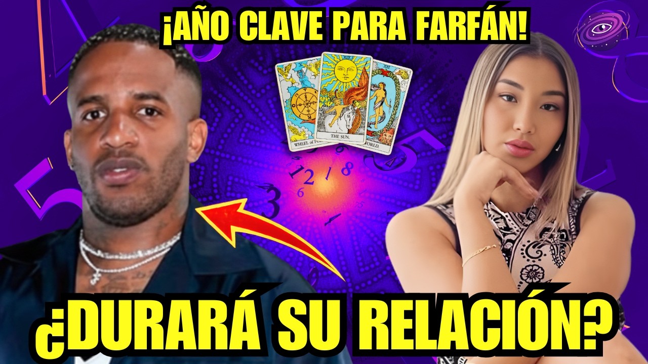 Jefferson Farfán en su AÑO CLAVE: Numerología revela su futuro y su relación.
