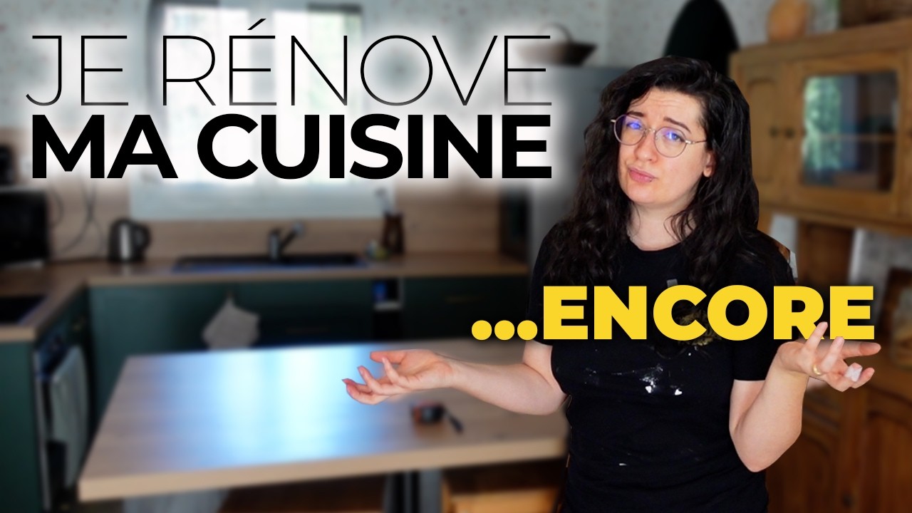 Après 2 mois de rénovation : les gros changements cuisine & bibliothèque sur-mesure