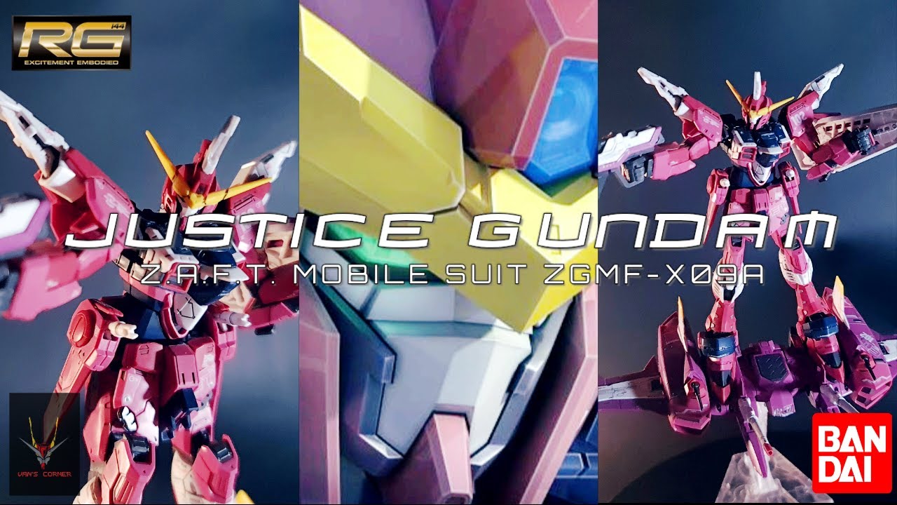 ASMR BUILD RG JUSTICE GUNDAM