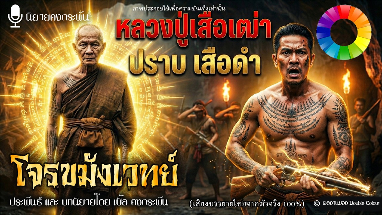 หลวงปู่เสือเฒ่า ปราบเสือดำโจรขมังเวทย์ (ตอนเดียวจบ) | นิยายคงกระพัน