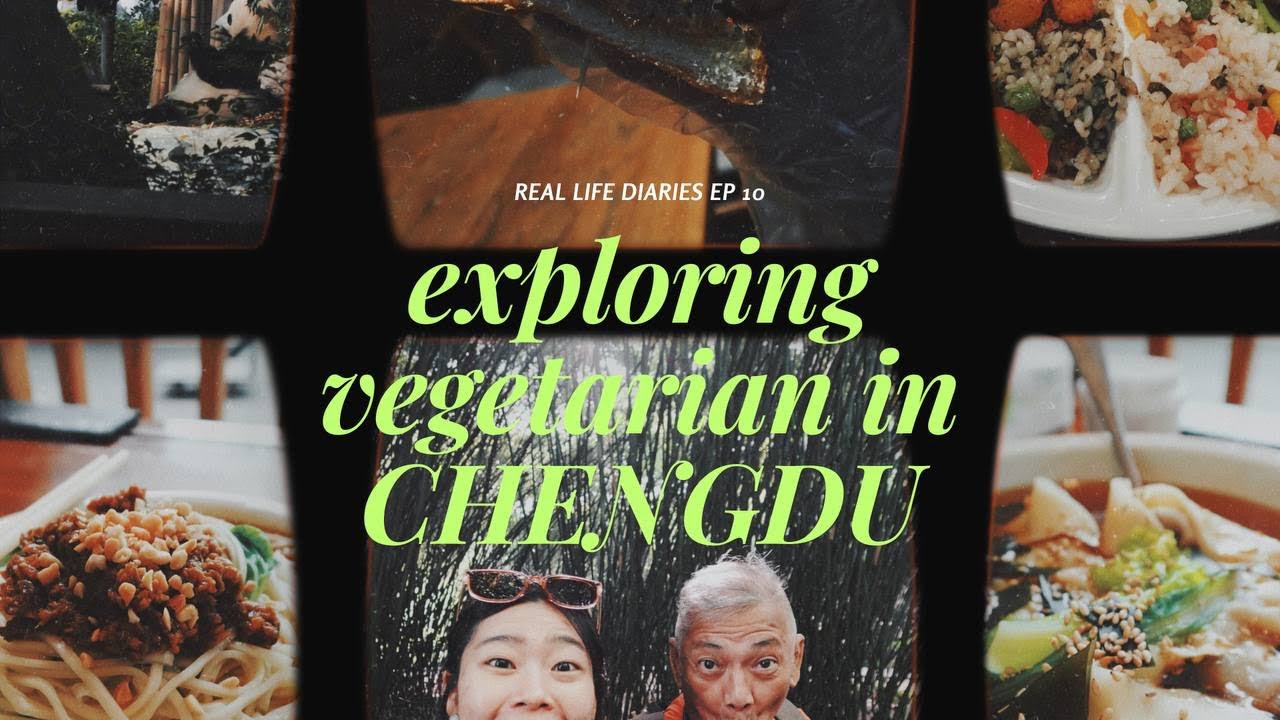 exploring vegetarian in Chengdu, China 2024 | steamboat, buffet, noodles, dumplings & more..!