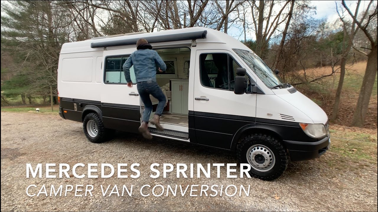Mercedes-Benz Sprinter Van Tour | Ultimate Off-Grid Camper Van w/ Bathroom!