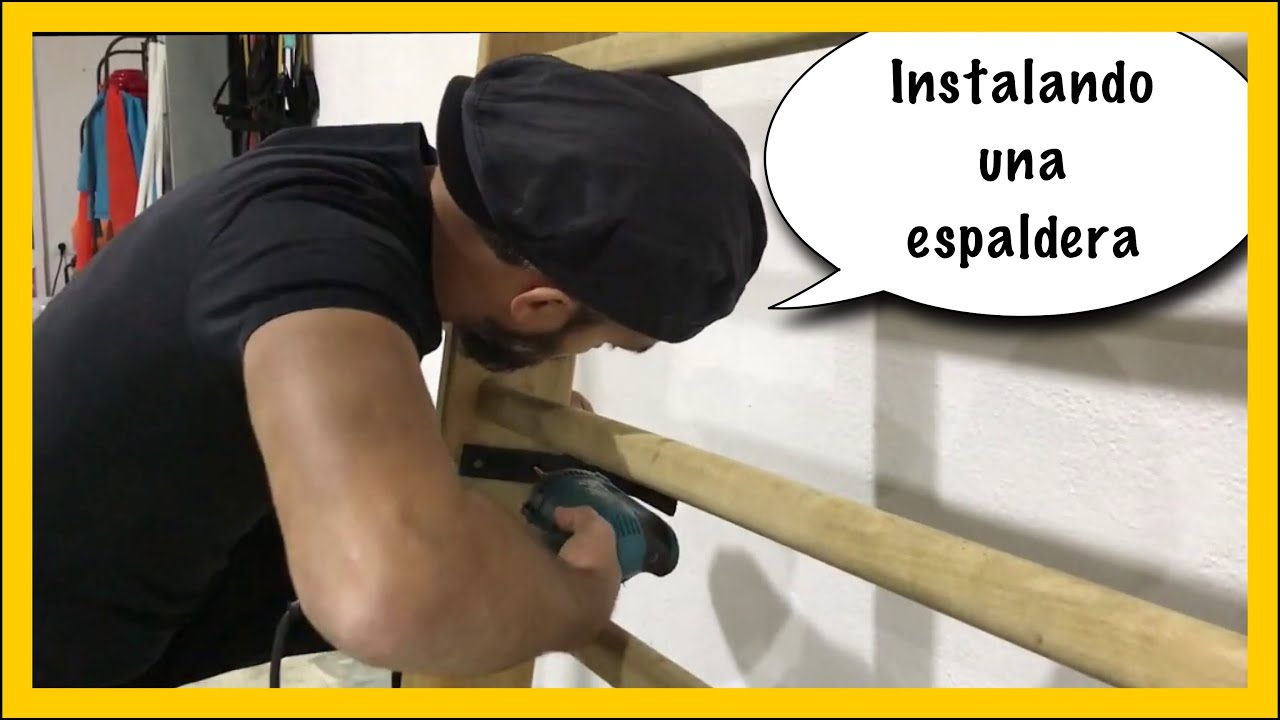 INSTALAR ESPALDERAS 💪🏻👀✅