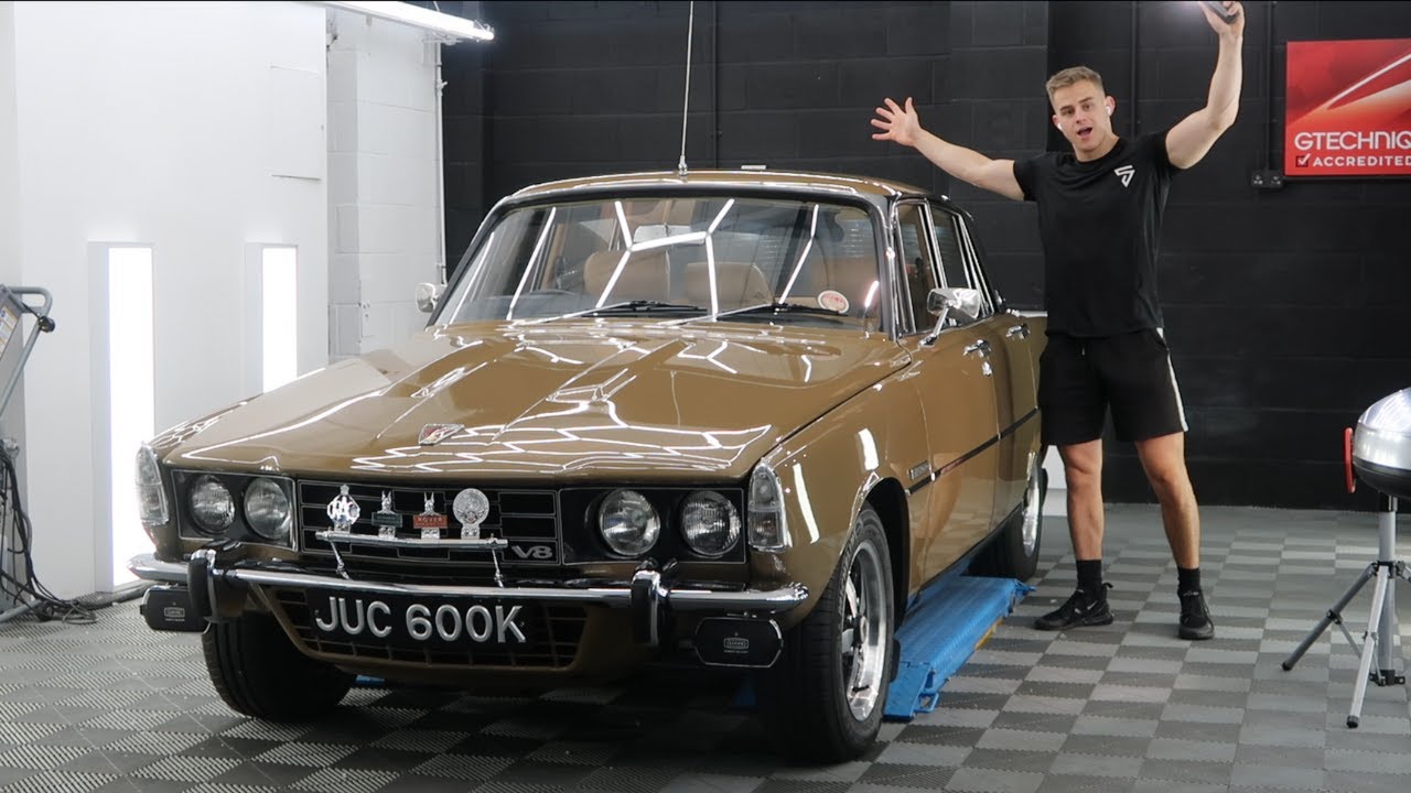 The oldest car I've ever worked on! 1972 Rover 3500 V8 Detail