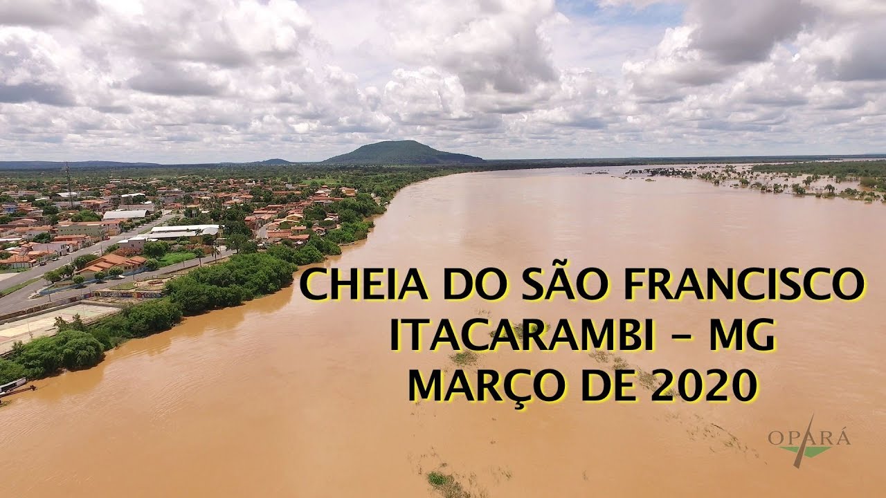 Cheia do Rio S&atilde;o Francisco - Itacarambi/MG 2020