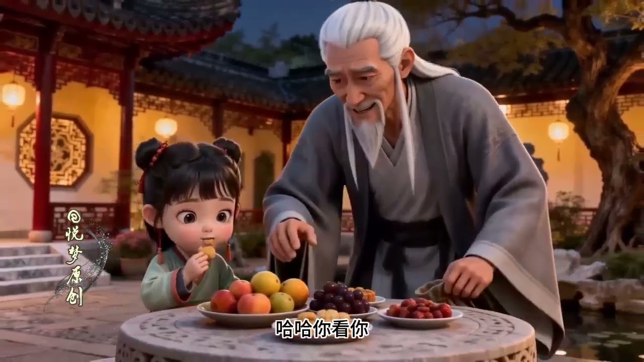 《萌娃小道友》第1至17集不靠谱的师父，撒泼耍赖哄骗小徒弟的符箓也就算了，自己着急跑路，把三岁半的小奶娃独自一人赶下山去寻爹娘，还得肩负给道观发扬光大的责任。小焉宝身背破布袋，脚踏传送符#小茉推文