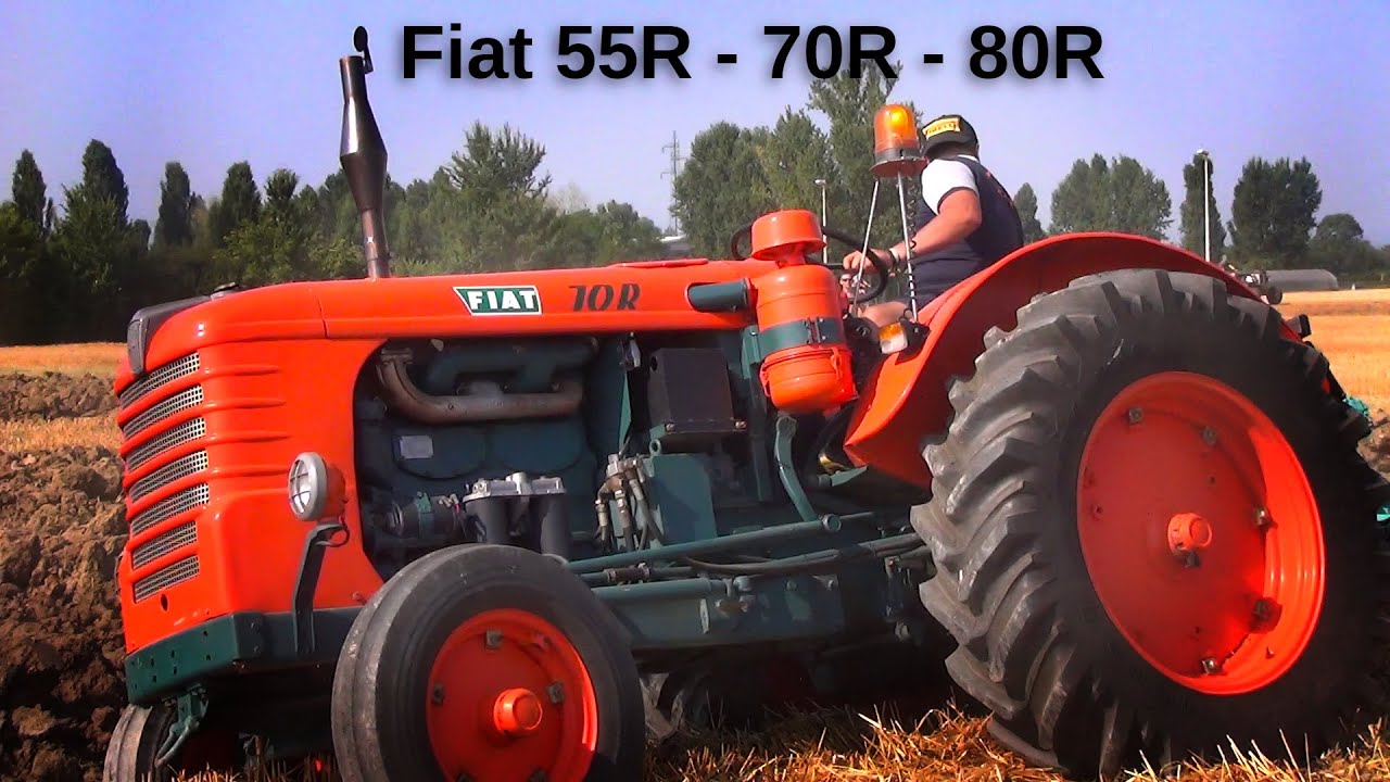 Fiat 55R - 70R - 80R - Aratura San Donnino 2022