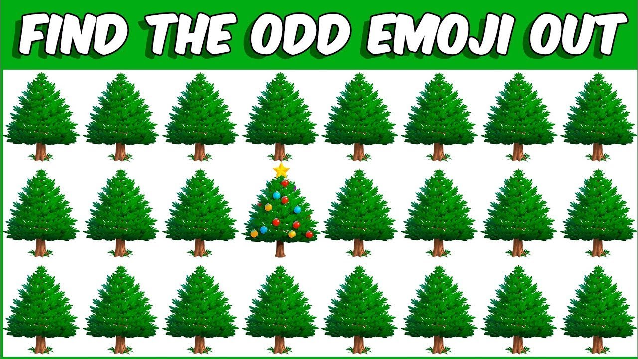 Find The Odd One Out | Emoji Quiz