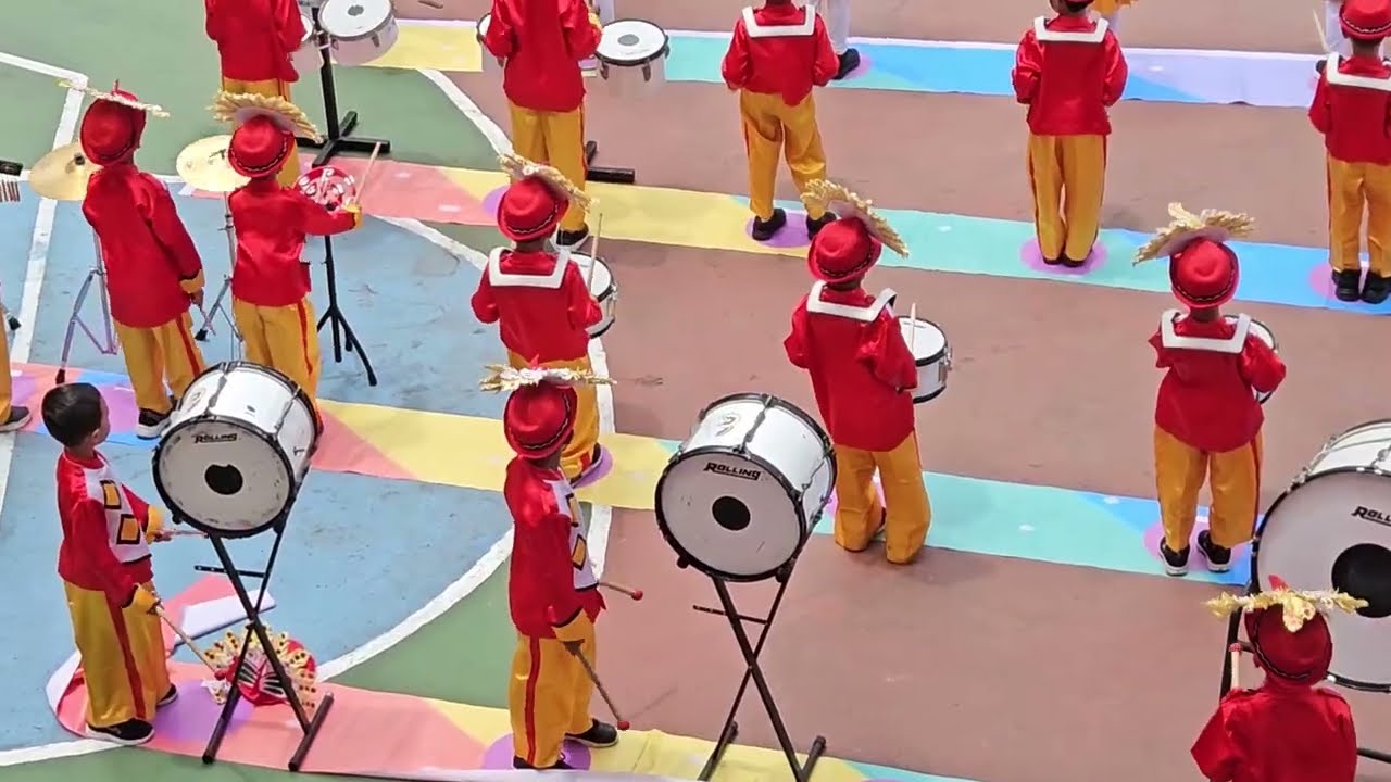 Penampilan Drumband Cahaya Mentari | Lomba Marching Band TK Gresik 2025