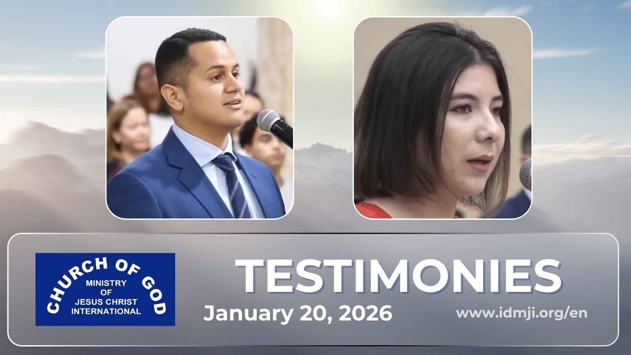 Testimonies January 20, 2026 – CGMJCI