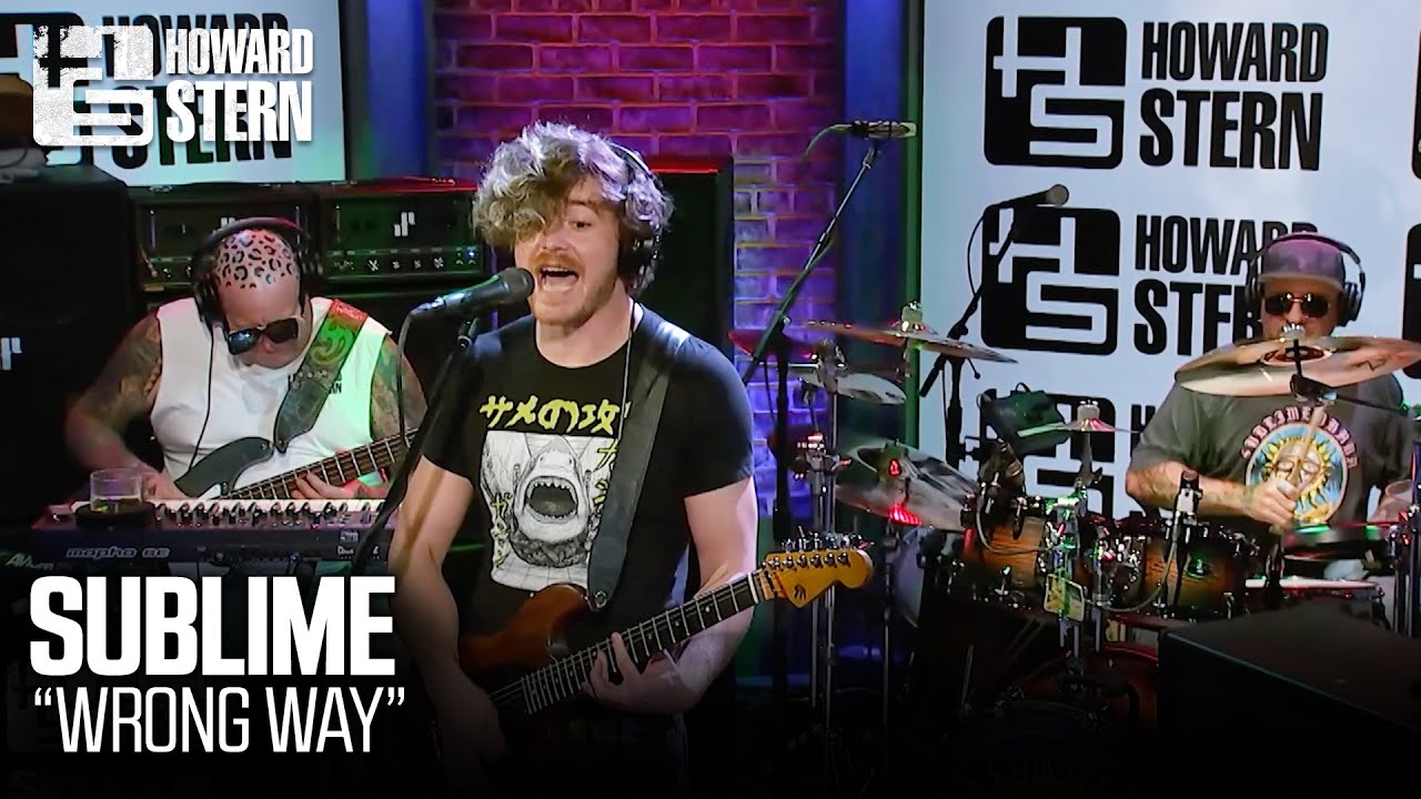 Sublime &ldquo;Wrong Way&rdquo; Live on the Stern Show (2024)