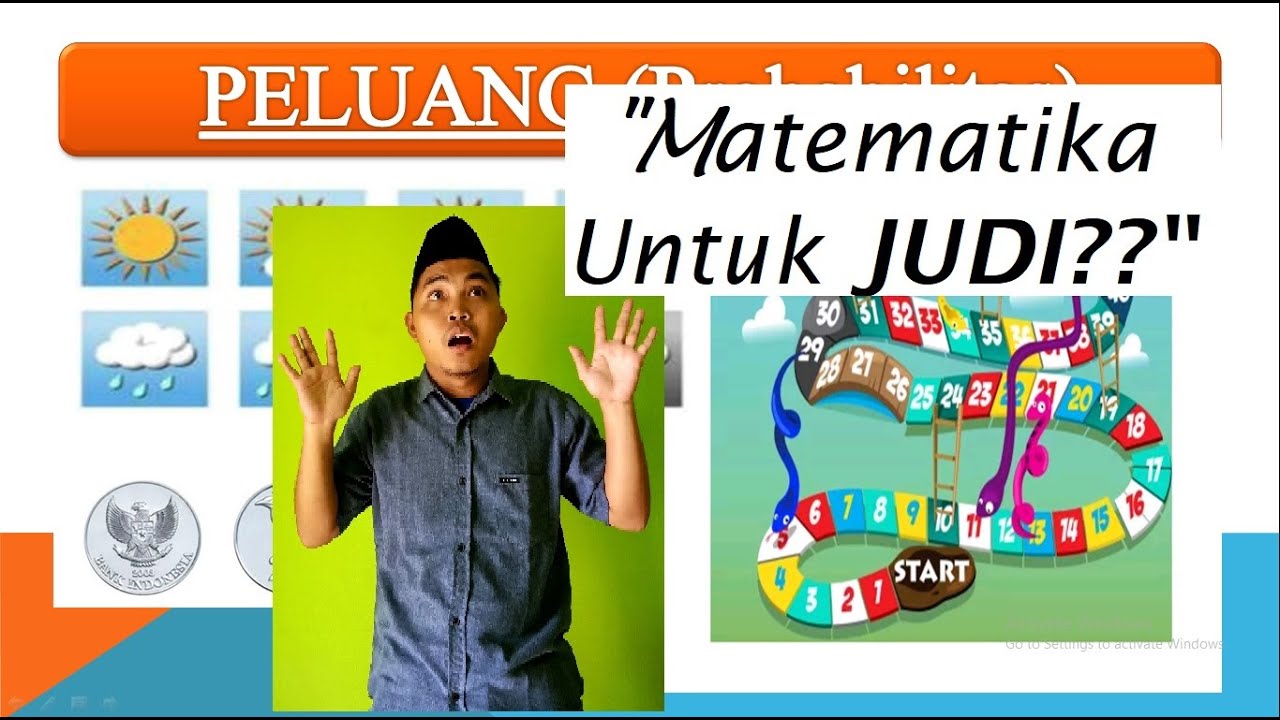 Matematika untuk Judi??  Teori Peluang #GuruOnlineErlangga #gurulucu #matematikaasyik