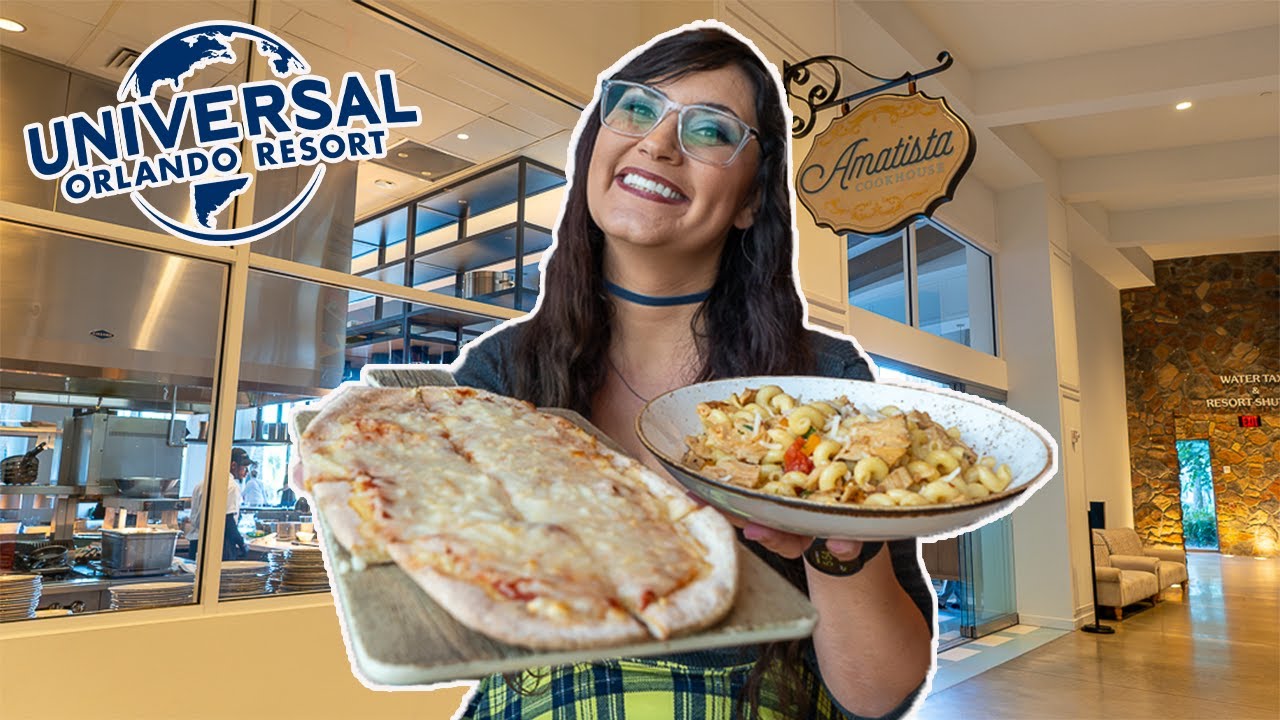 Amatista Cookhouse BEST UNIVERSAL ORLANDO RESTAURANT 🫕 Loews Sapphire Falls resort food review