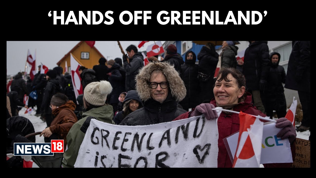 “Hands Off Greenland” | Greenlanders Protest Trump Rhetoric | Donald Trump | N18G