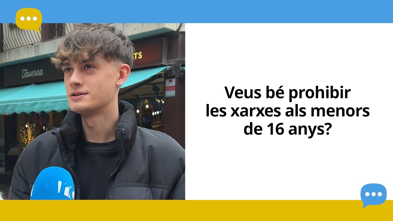 Veus bé prohibir les xarxes als menors de 16 anys?