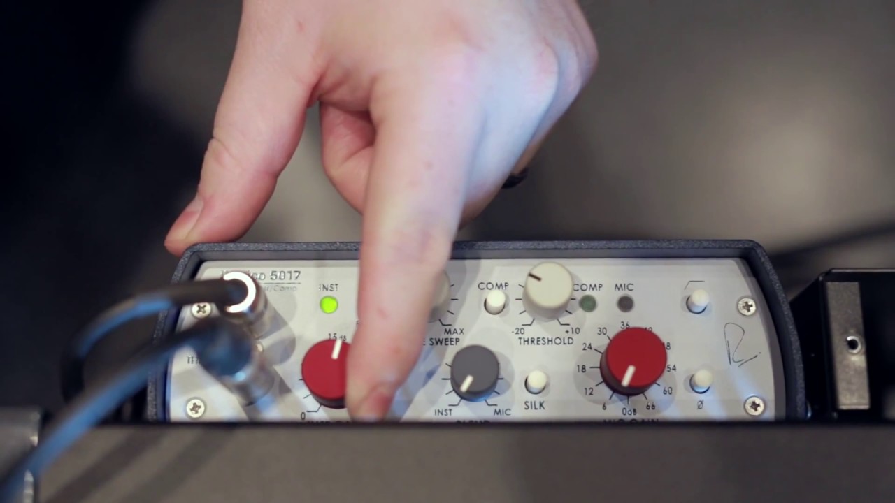 Rupert Neve 5017 Bass Demo by The Box Breaker Method