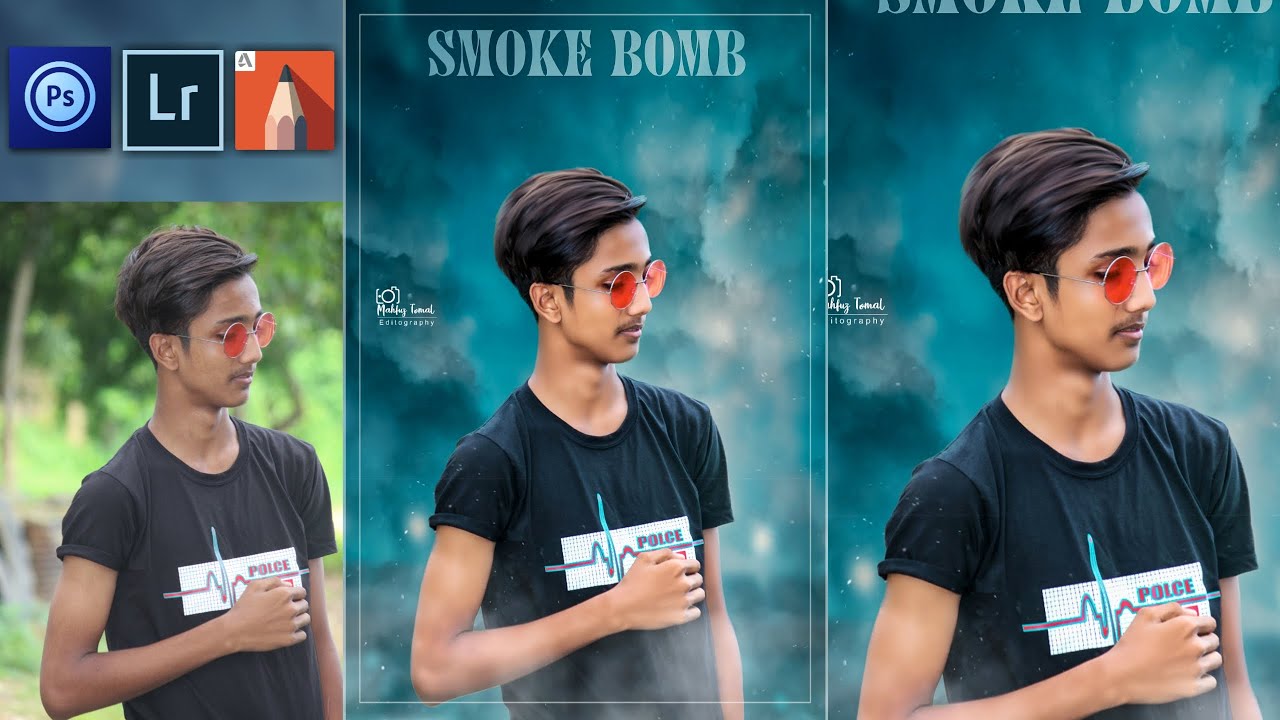 Photoshop Touch + Lightroom Awesome HD Background Change Photo Editing Tutorial in Step by Step